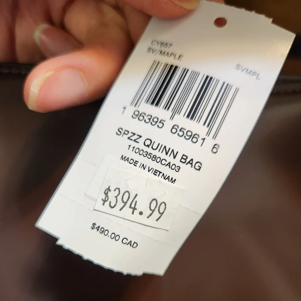 Coach Brown Quinn Bag - Picture 5 of 5